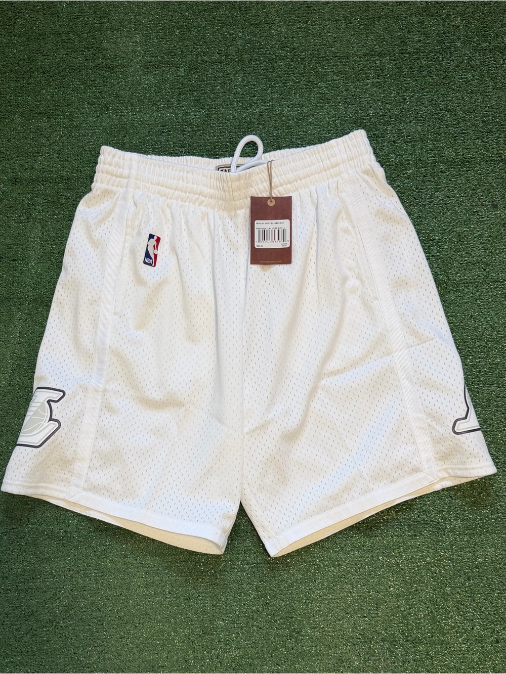 Los Angeles Lakers MITCHELL & NESS Day Shorts 2012 Men Size Large